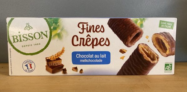 Fines crêpes au chocolat au lait - Bisson