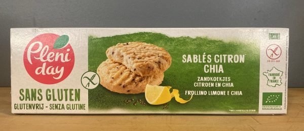 Sablés citron chia - Pléniday
