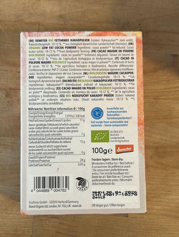 Cacao en poudre - Vivani – Image 2